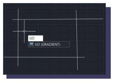 AutoCad Gradient Command