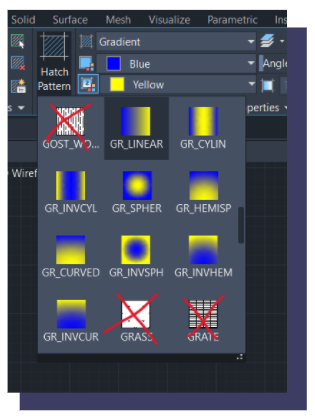 AutoCad Hatch Pattern