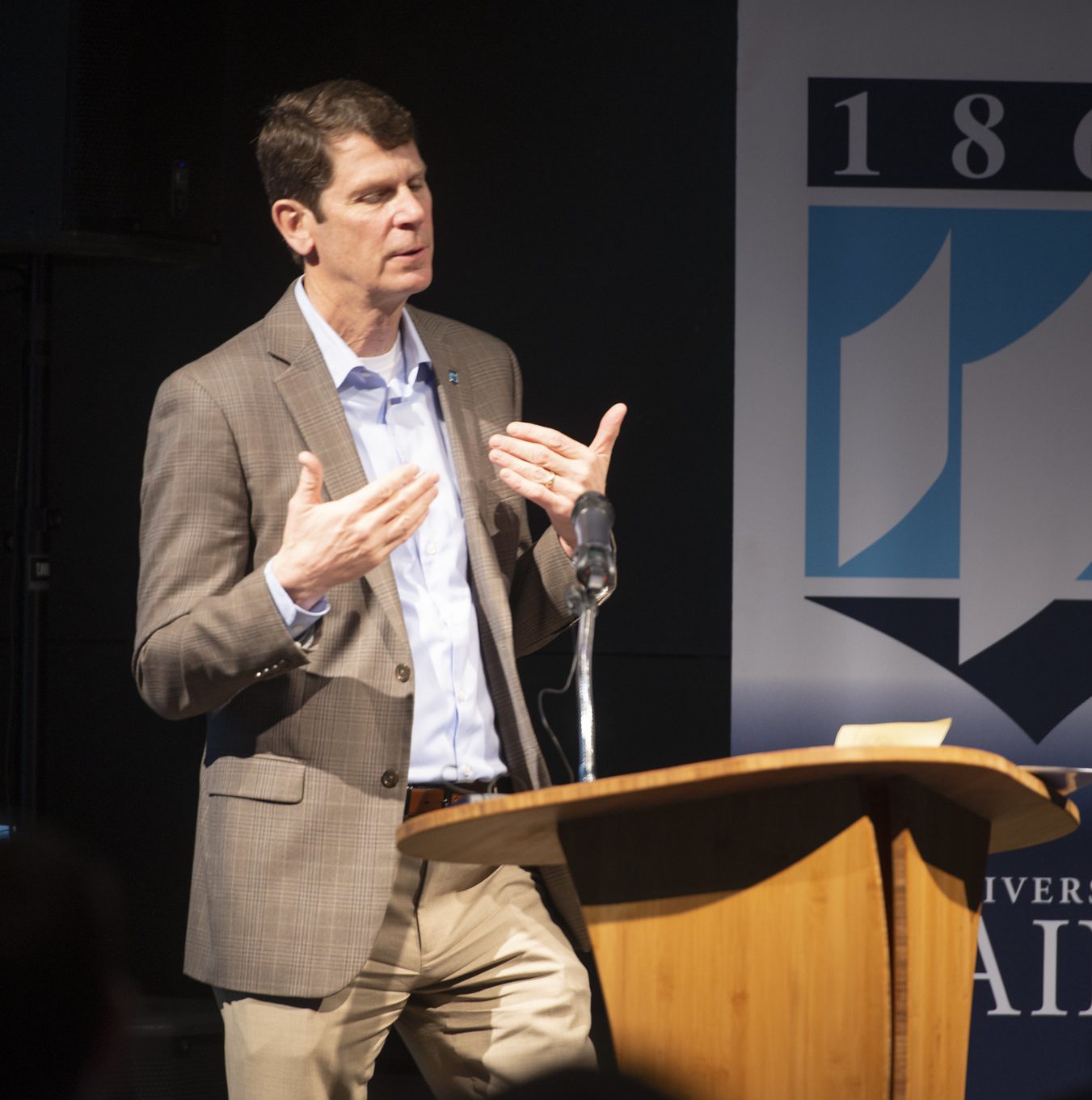 Jeffrey Hecker ’86, ’44H, Professor of Psychology, University of Maine Speaks at the McGillicuddy Center's 10th Anniversary Celebration at the IMRC Center