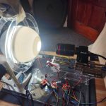 Insect photogrammetry device assembled by UMaine PhD Devin Rowe 2023